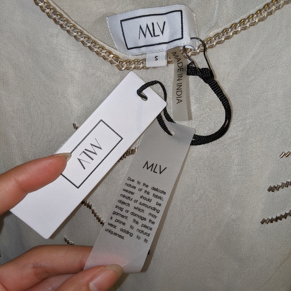 MLV Aria Beaded & Metal Top - Picture 3 of 3